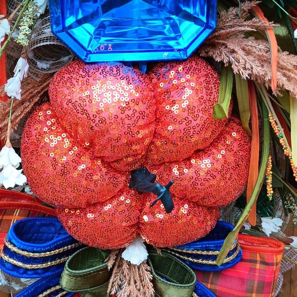 Fall Wreath, Fall Door Decor, Wreath For Fall, Fall Decoration, Autumn Wreath - Picture 8 of 10